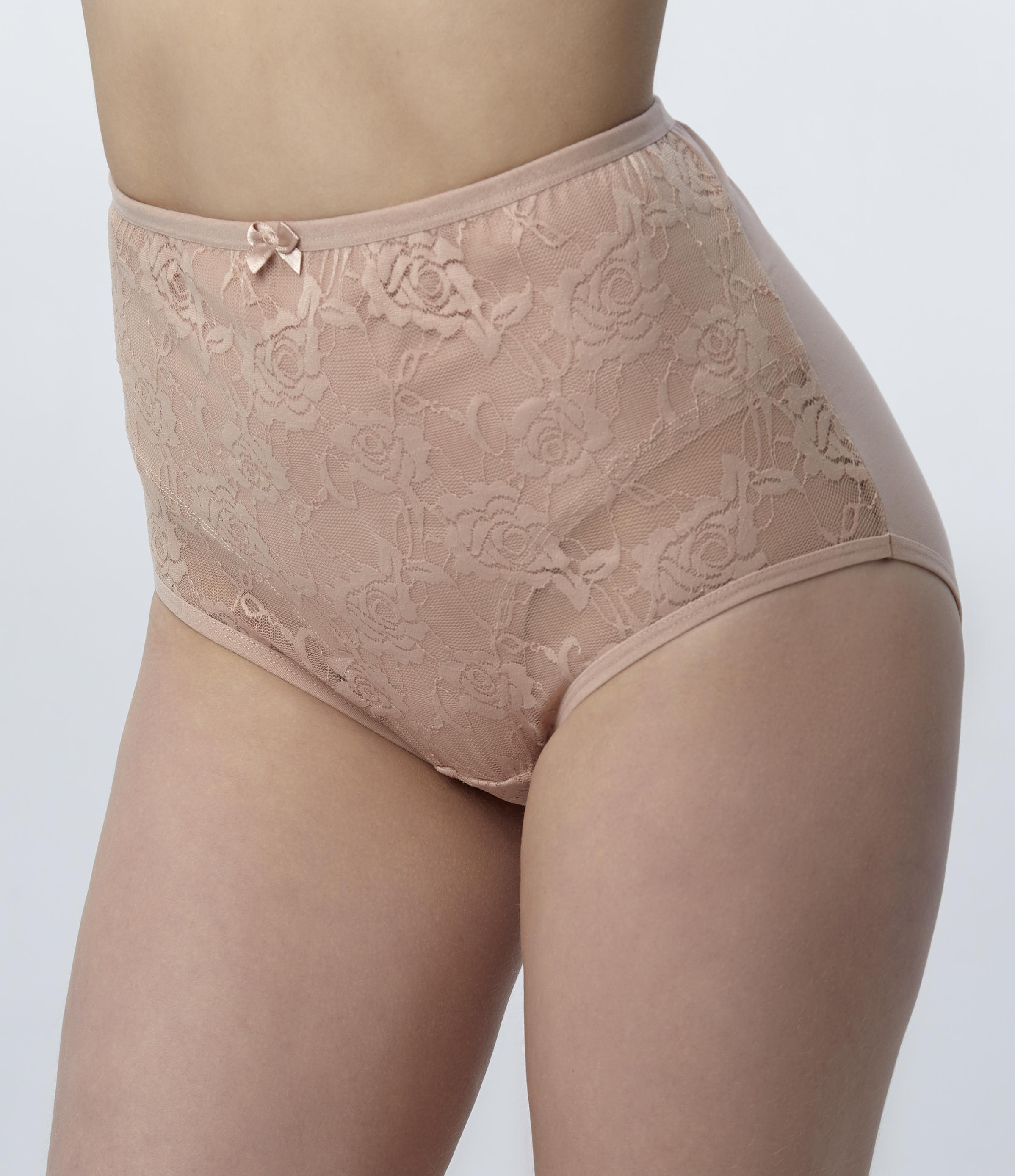 Luxxa Dantel İşlemeli Yüksek Bel Toparlayıcı Külot