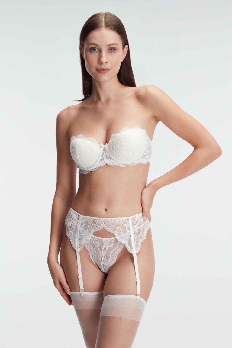 Sütyen, Jartiyer, String ve Çorap 4,lü Takım